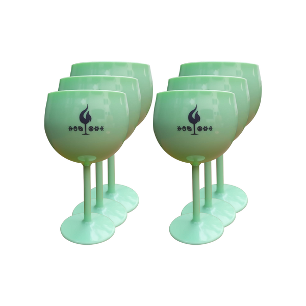 Copas Gin Fever Verdes 500ml (x6)